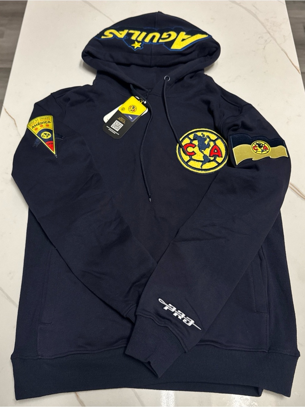 Club América Navy Pullover Hoodie Men’s M